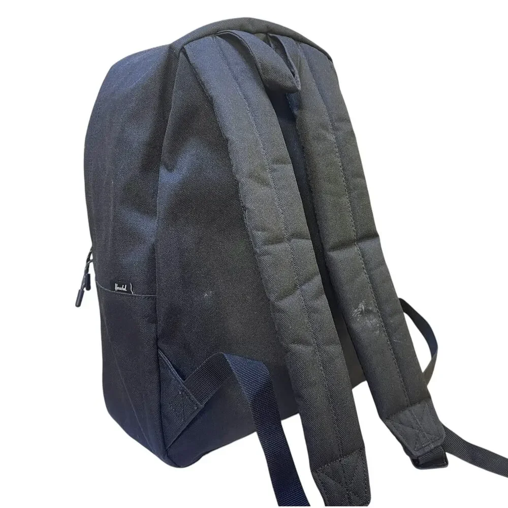 Herschel Supply Co Black Leopard Print Backpack Animal Print 15